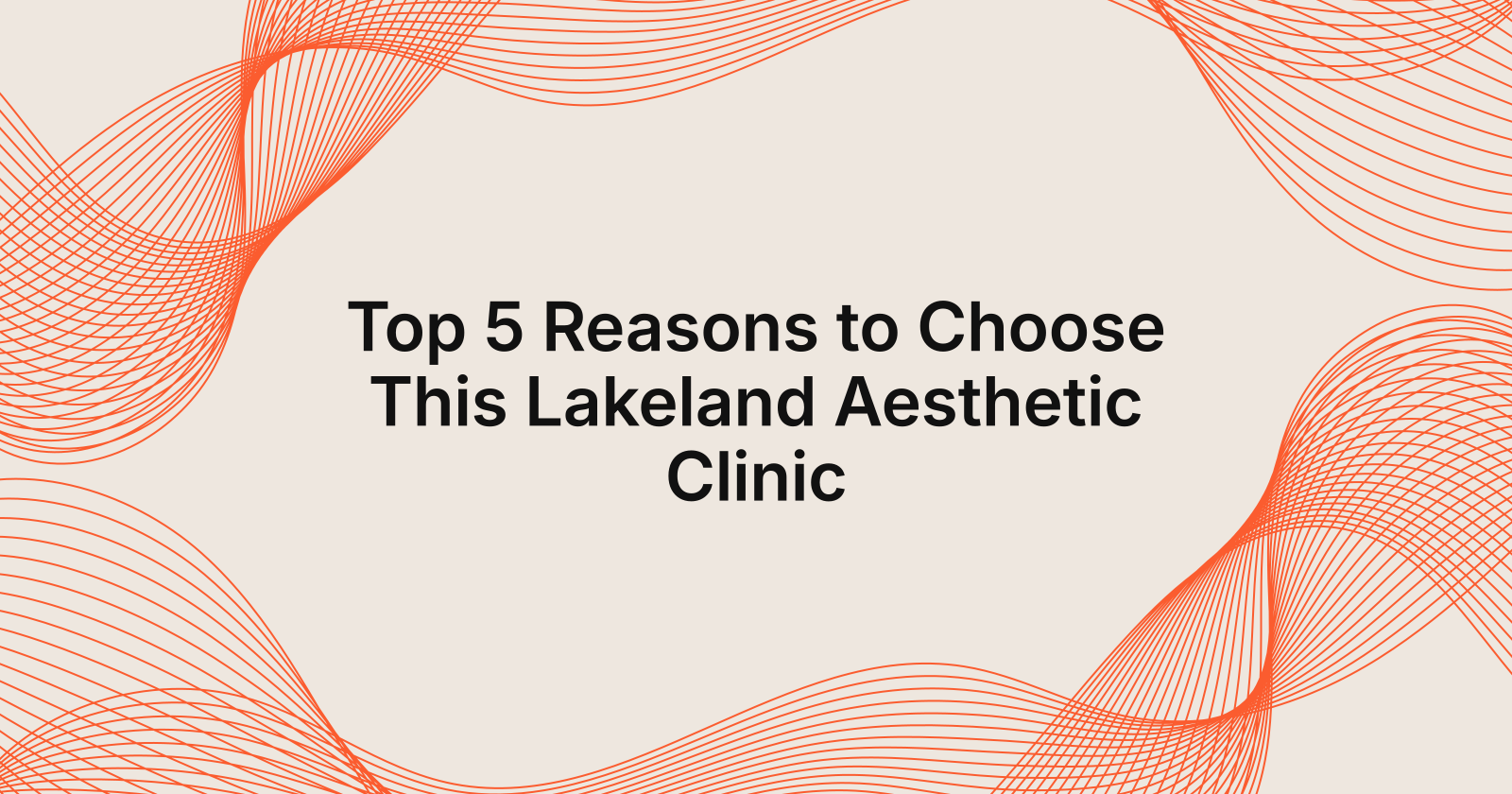 Top 5 Reasons to Choose Our Medical Spa Services